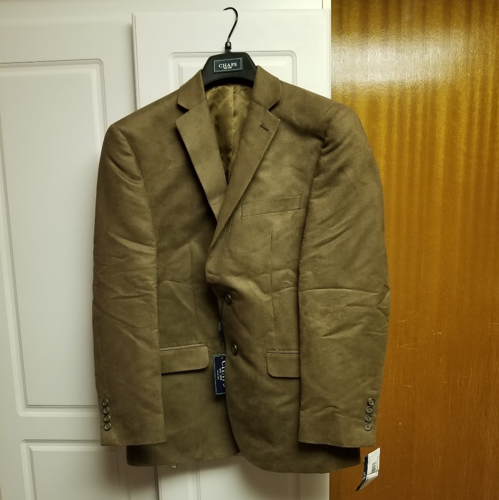 🍁🌺🧢Chaps faux suede sport jacket